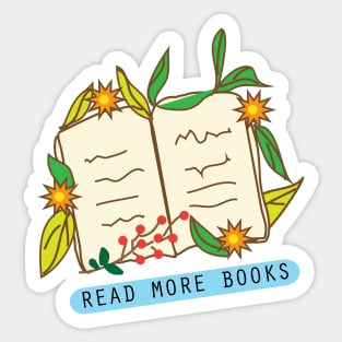 Read more books Sticker